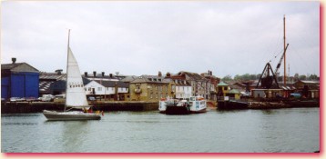 Cowes - the crossing to the Isle of White